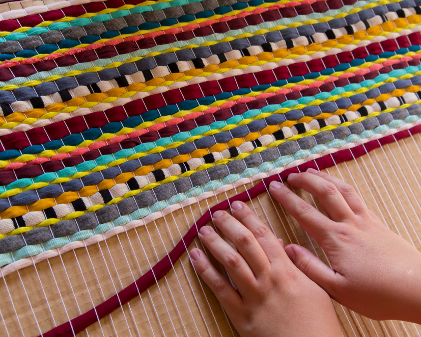 Weaving Handmade Carpet